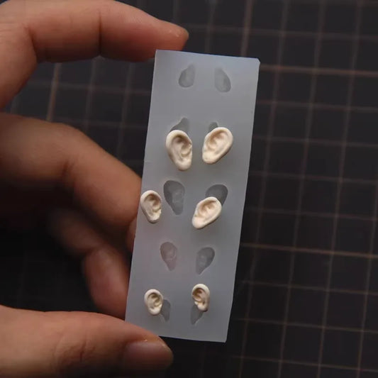 Silicone Doll Ear Mold