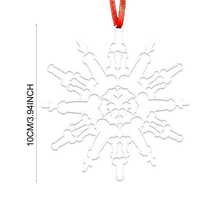 Funny Snowflake Ornament