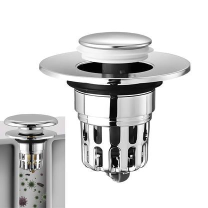 Pop-Up Sink Drain Filter
