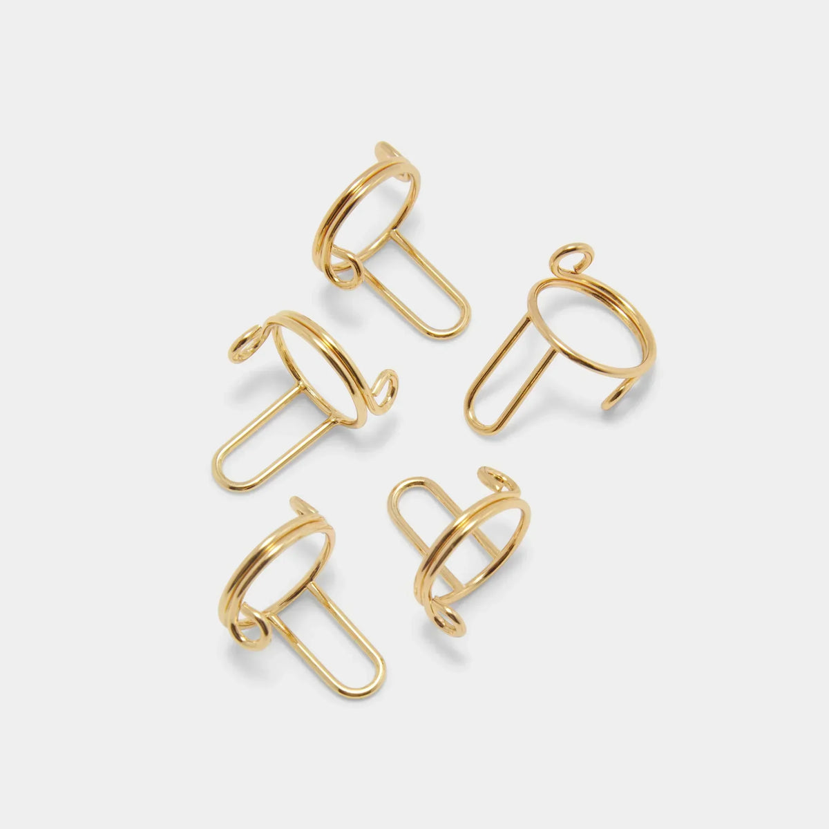 Adjustable Fingernail Rings