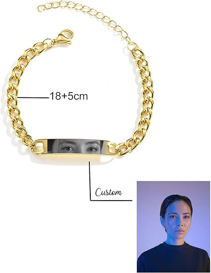 Custom Eye Picture Bracelet