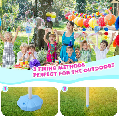 Vertical Bubble Machine