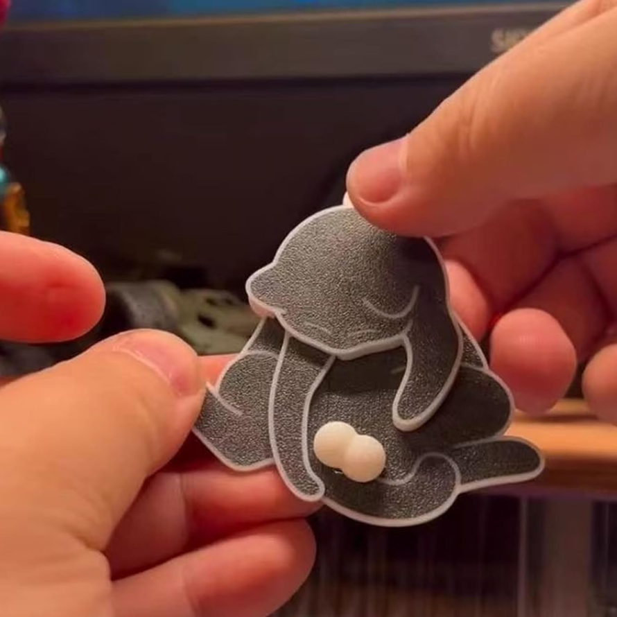 Cute Cat Keychain