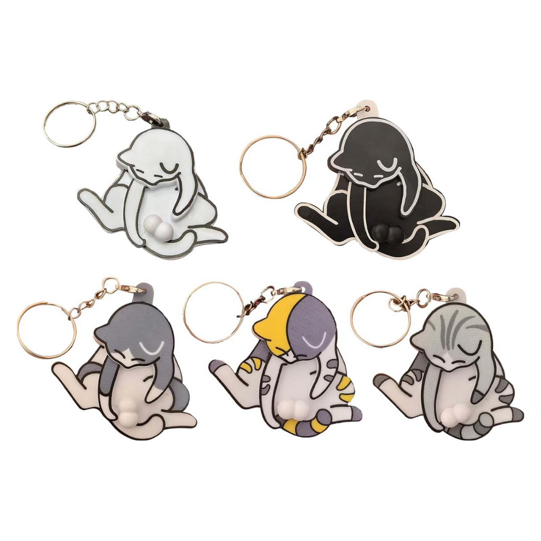 Cute Cat Keychain