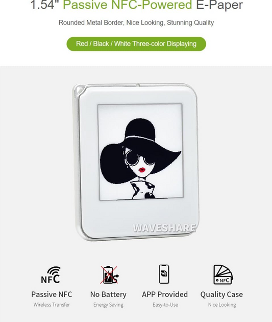 1.54" NFC Display