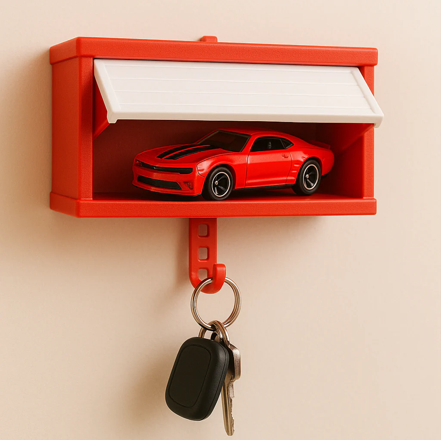 Garage-Style Key Holder