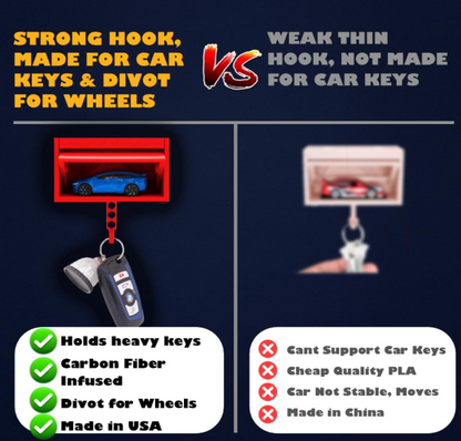 Garage-Style Key Holder