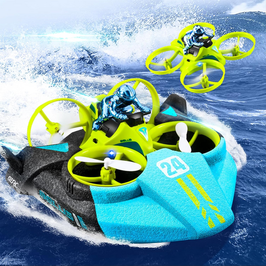 3-in-1 RC Hovercraft Drone