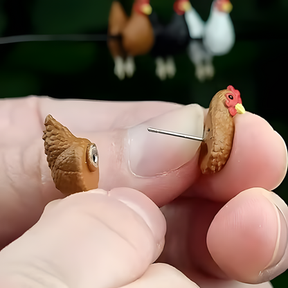 Cute Chicken Earrings