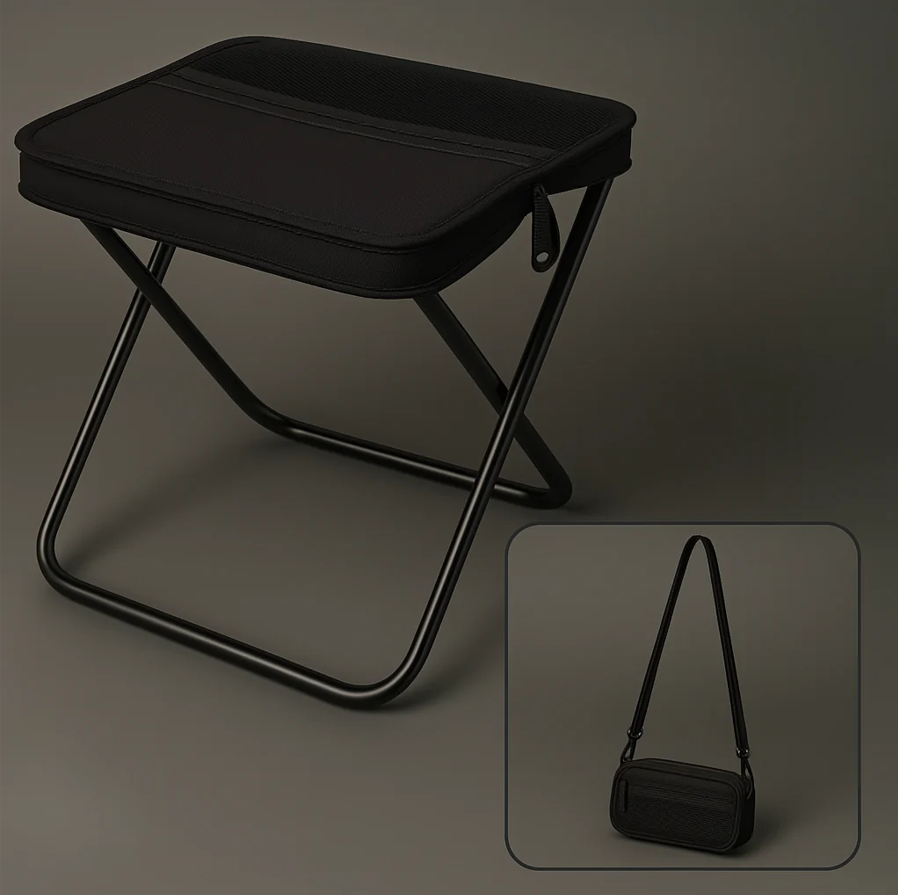 Foldable Travel Stool Bag
