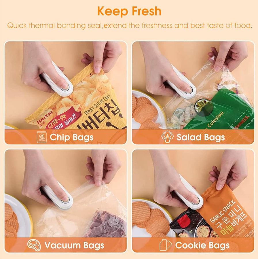 2-in-1 Mini Heat Sealer
