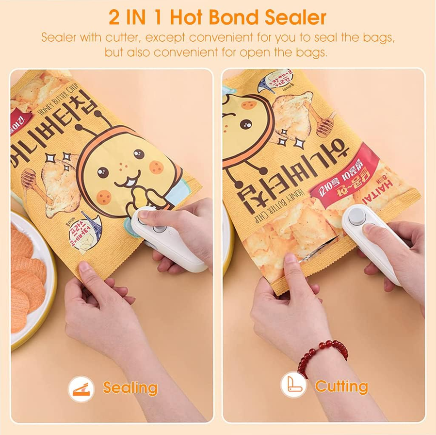 2-in-1 Mini Heat Sealer
