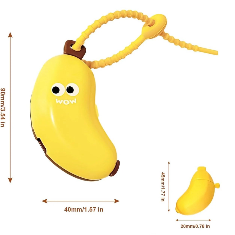 Banana Toothbrush Covers