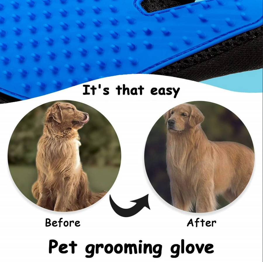 Pet Grooming Massage Gloves