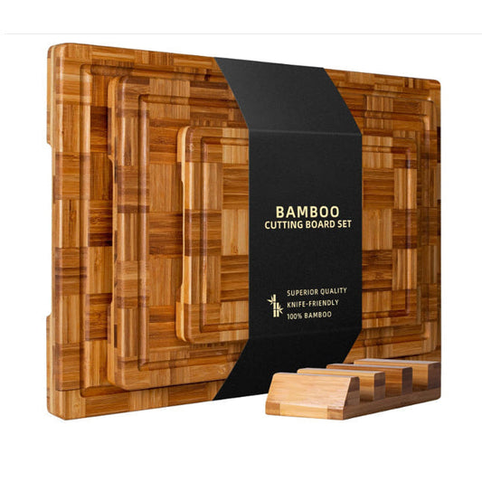 Bamboo Cutting Boards, (Set of 3)