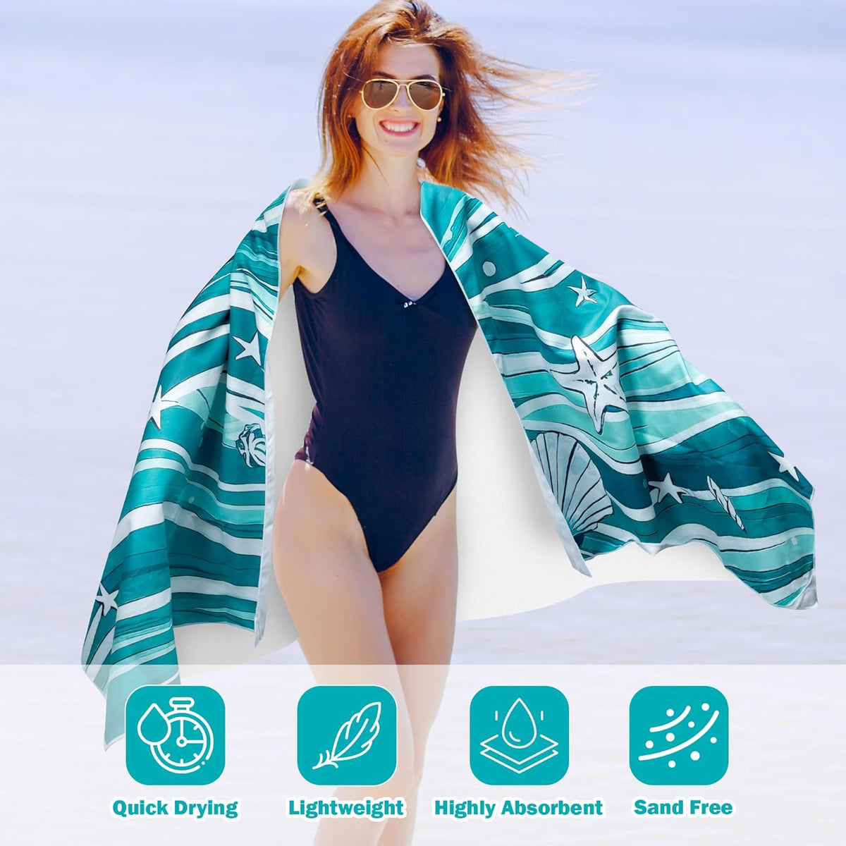 Magnetic Beach Towel