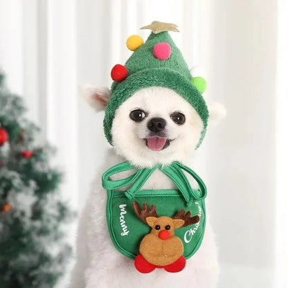 Christmas Pet Hat & Towel