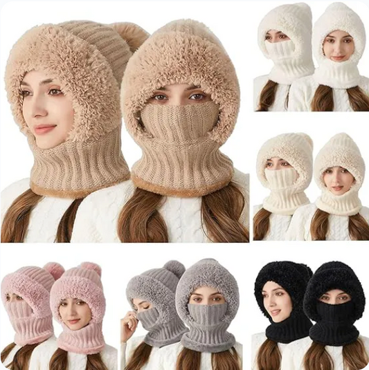 Women’s 3-in-1 Knitted Hat