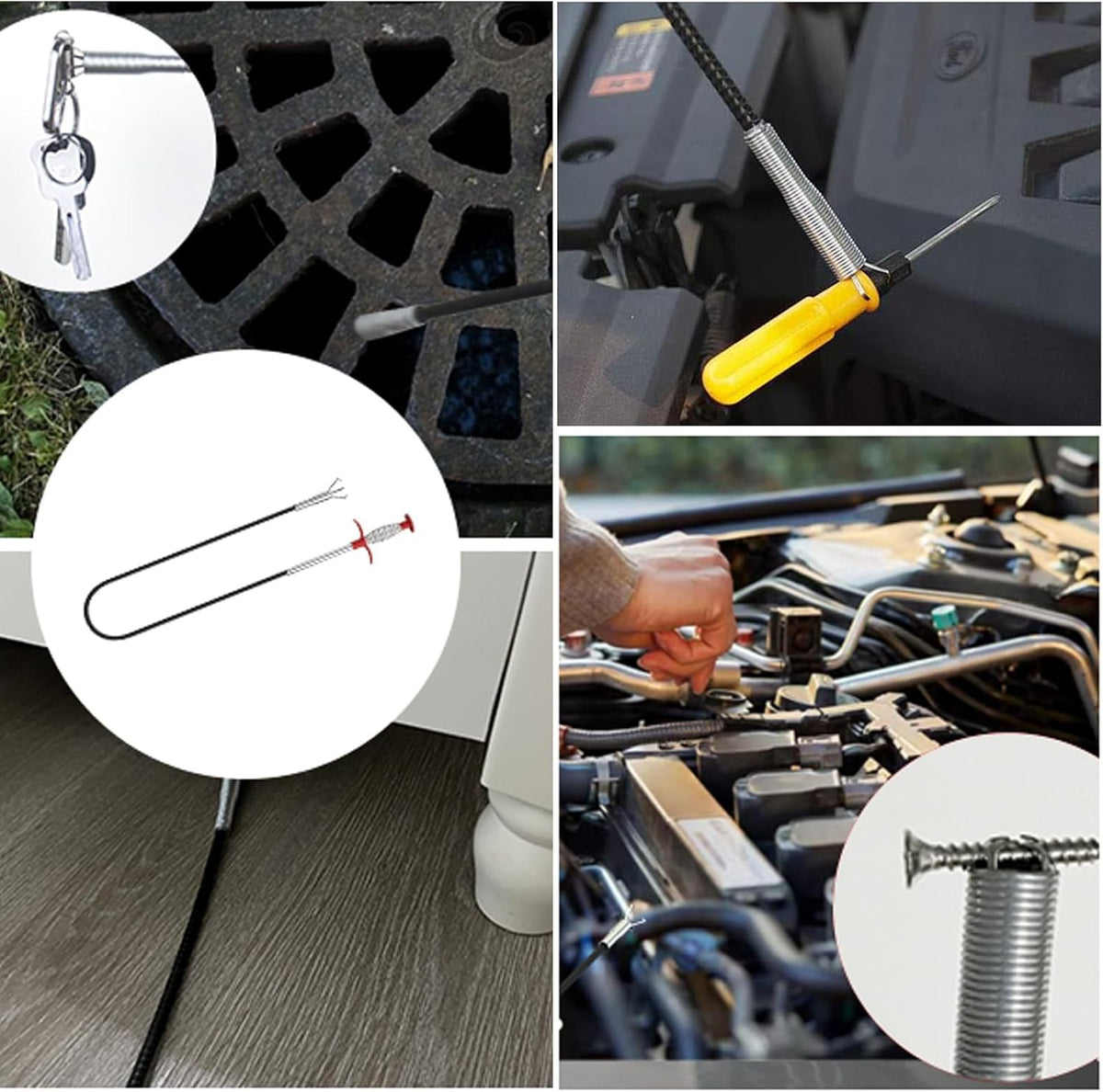 Flexible Drain Clog Remover