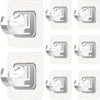 No-Drill Curtain Rod Brackets