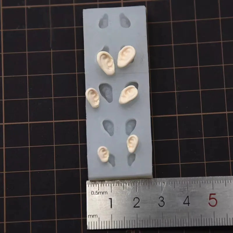 Silicone Doll Ear Mold