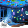 LED Ocean & Galaxy Projector Night Light
