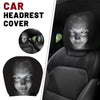 Horror Face Car Headrest Covers
