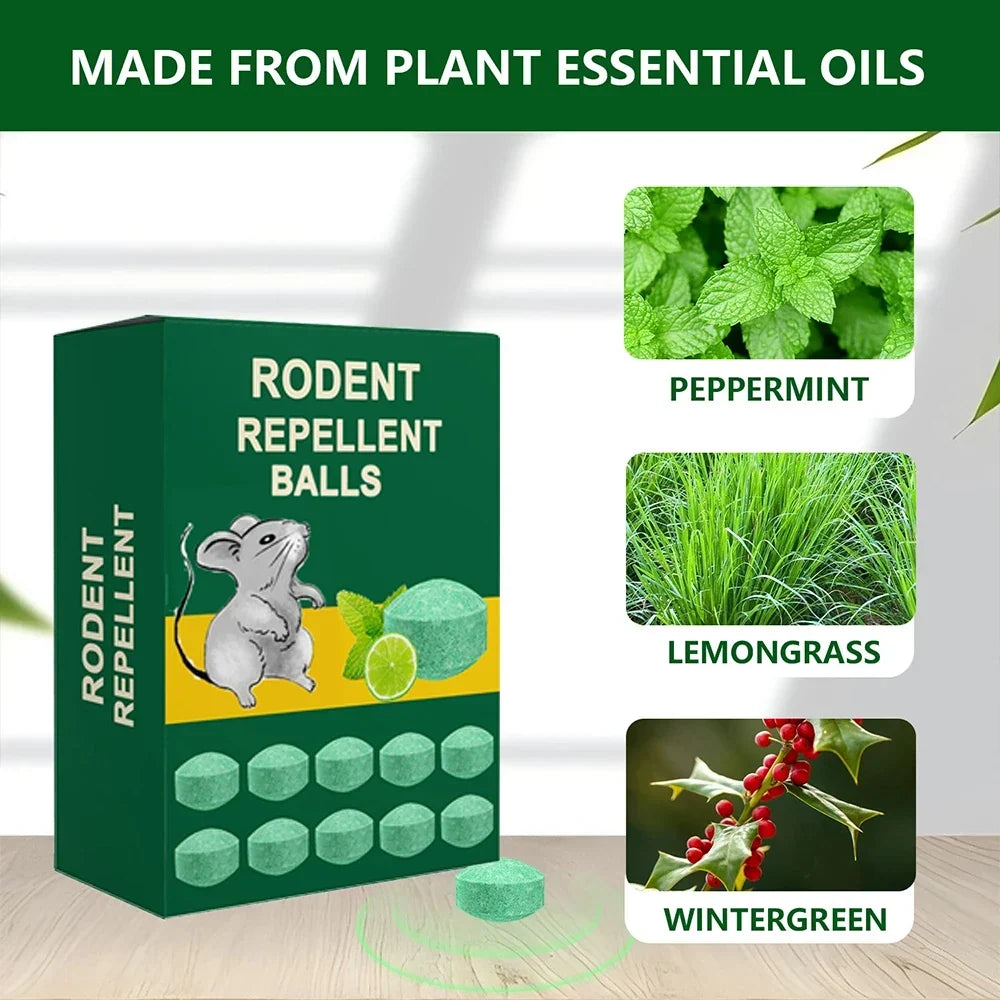 Peppermint Rodent Repellent Sachets (12-Pack)