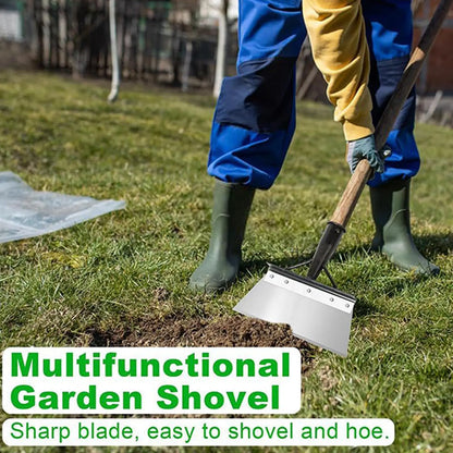 Heavy-Duty Garden Edging Shovel & Moss Scraper