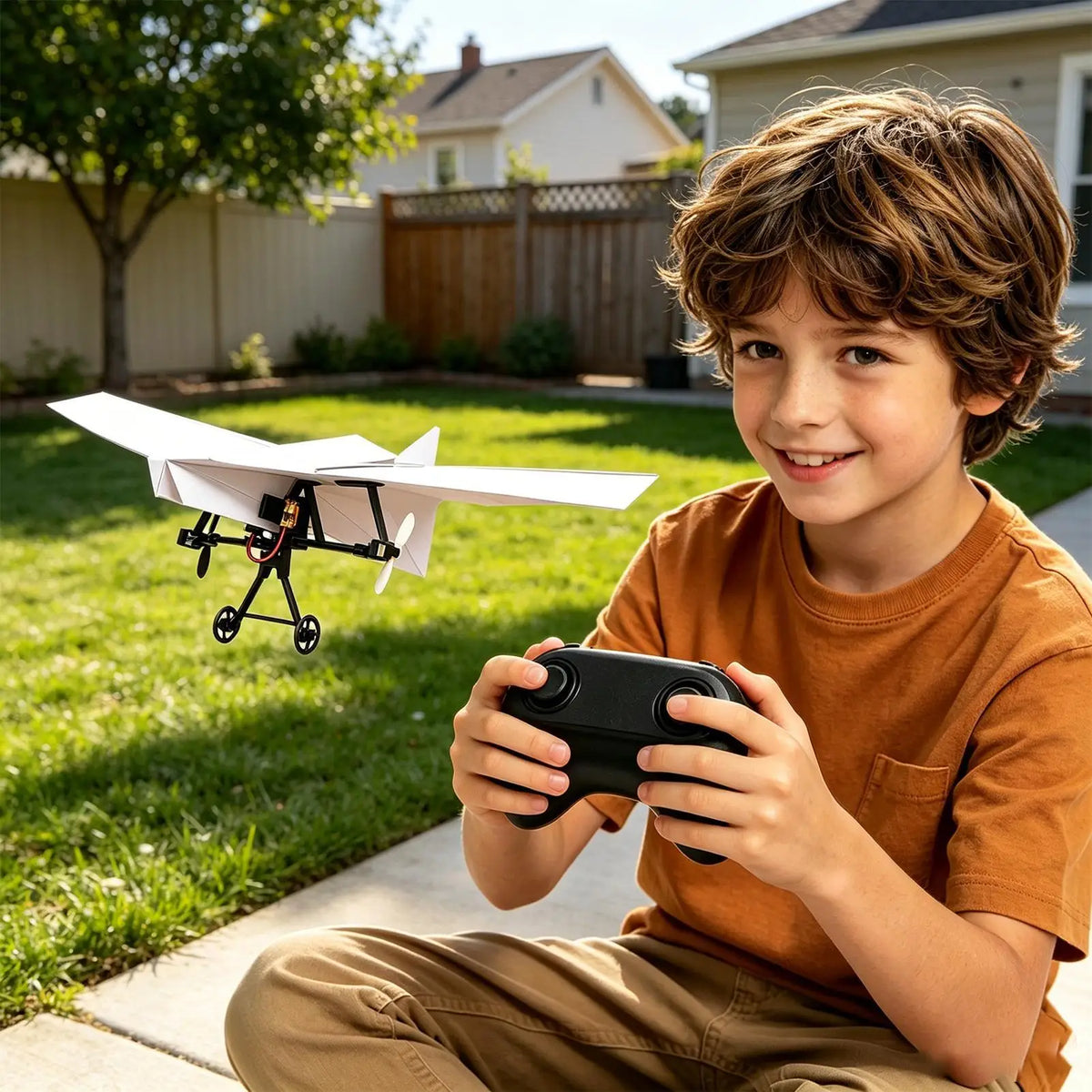 DIY Remote Control Paper Airplane Kit