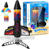 Self-Launching Rocket Toy for Kids (Parachute Landing)