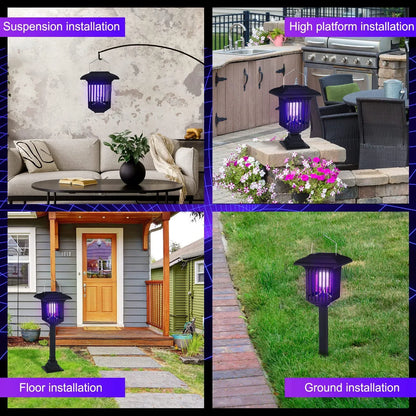 3-in-1 Solar Garden Insect Killer Light