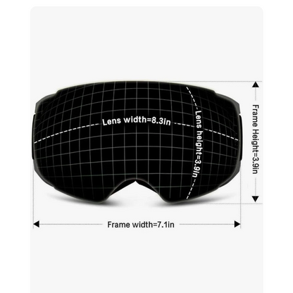 4K POV Camera Ski Goggles