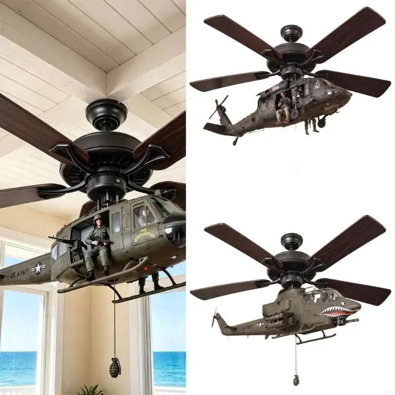 Helicopter Ceiling Fan Attachment