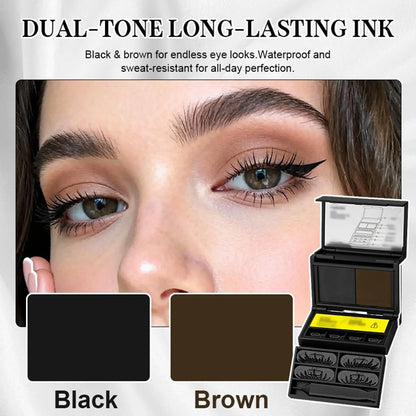 Waterproof Eyelash Stamp Makeup Kit
