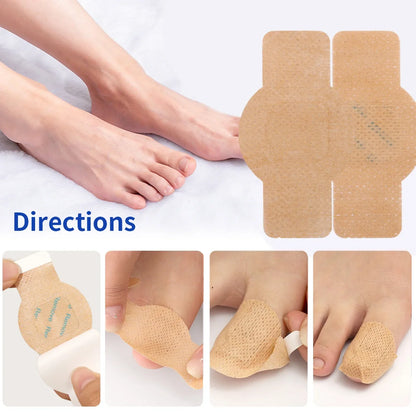 Breathable Toe Protection Patches