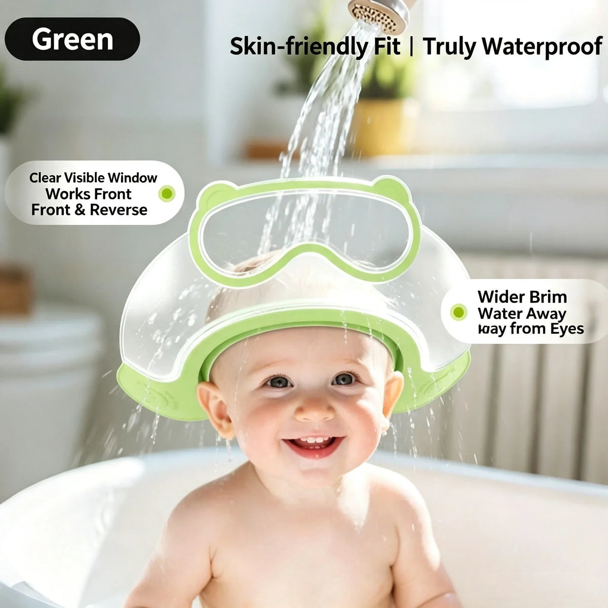 Adjustable Baby Shower Visor Cap