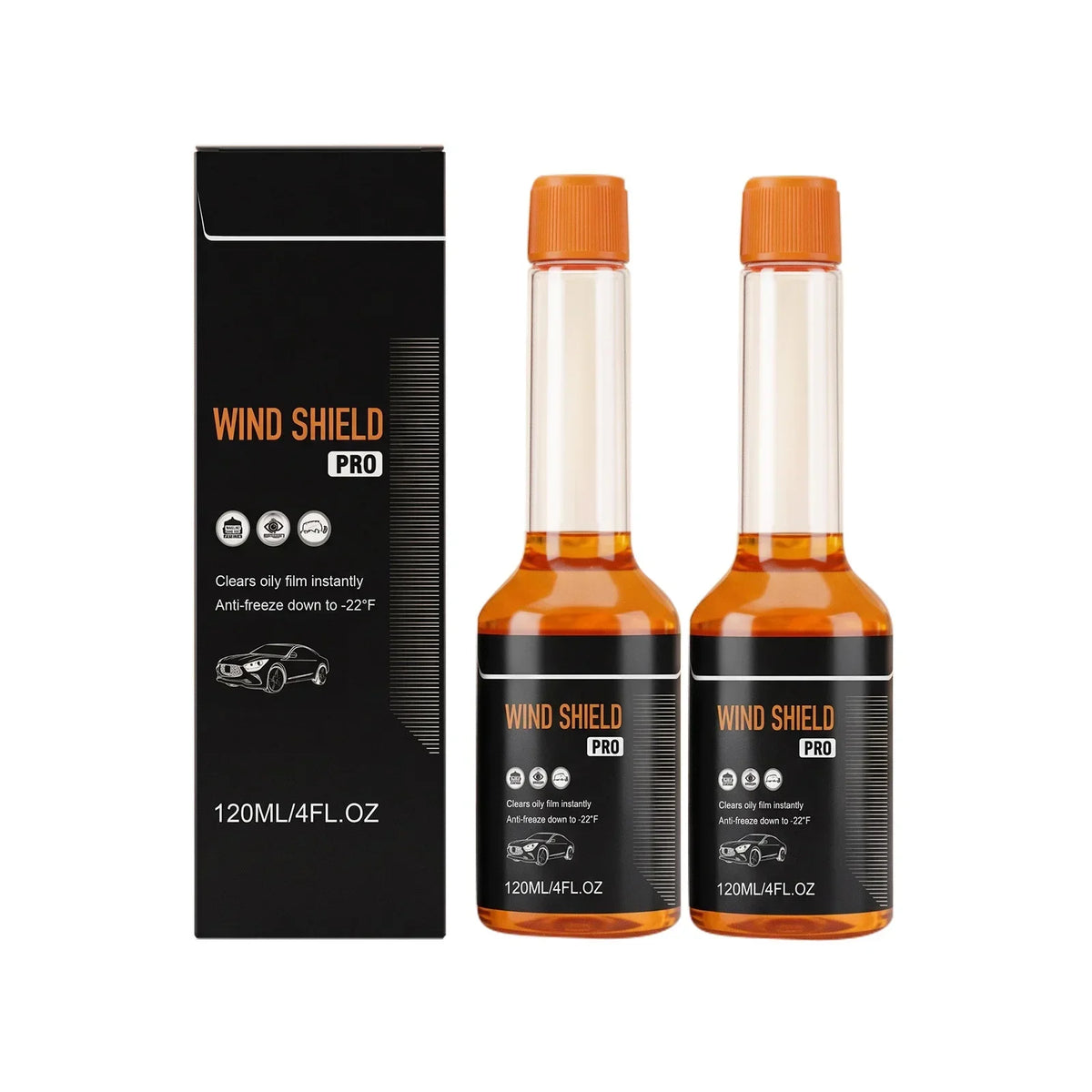 Windshield Oil Film Remover (2-Pack)
