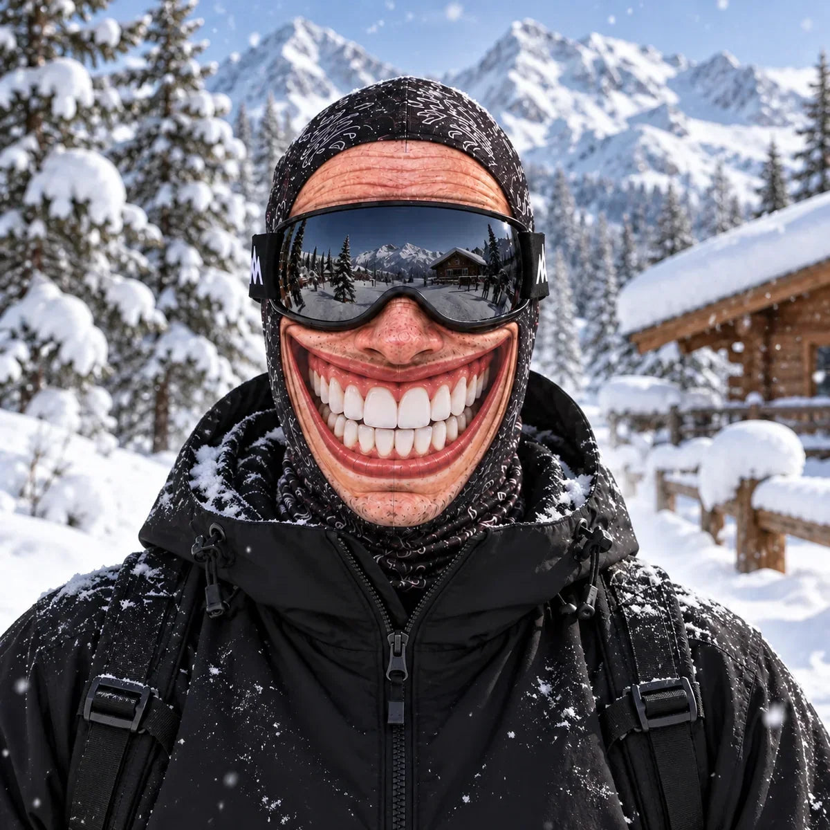 3D Funny Face Balaclava