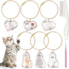 Cat Hair Storage Keychain